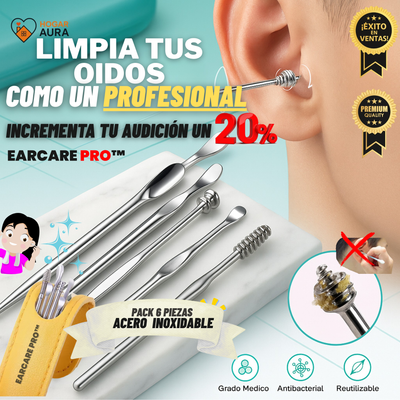 EarCare Pro™ | Higiene Auditiva Segura y Efectiva (6 en 1)
