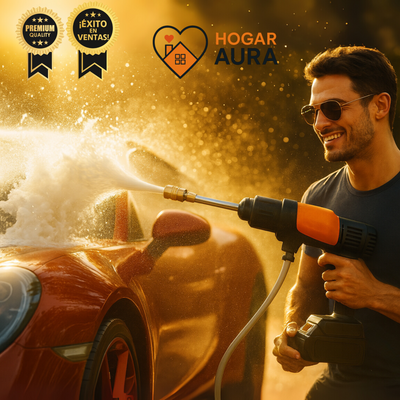 HydroBlast Max™ | Hidrolavadora Portátil – Deja Todo Brillante en 10 Minutos